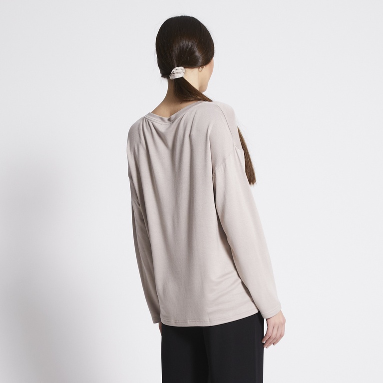 Long sleeve top "Jillie"  Light Beige